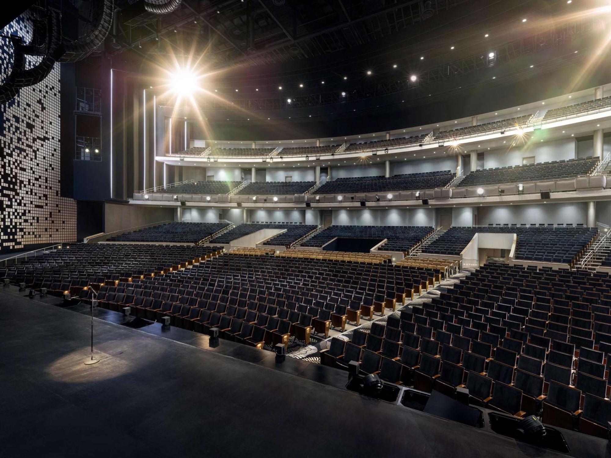 라스베이거스 힐튼 앳 리조트 월드 외부 사진 The interior of the venue