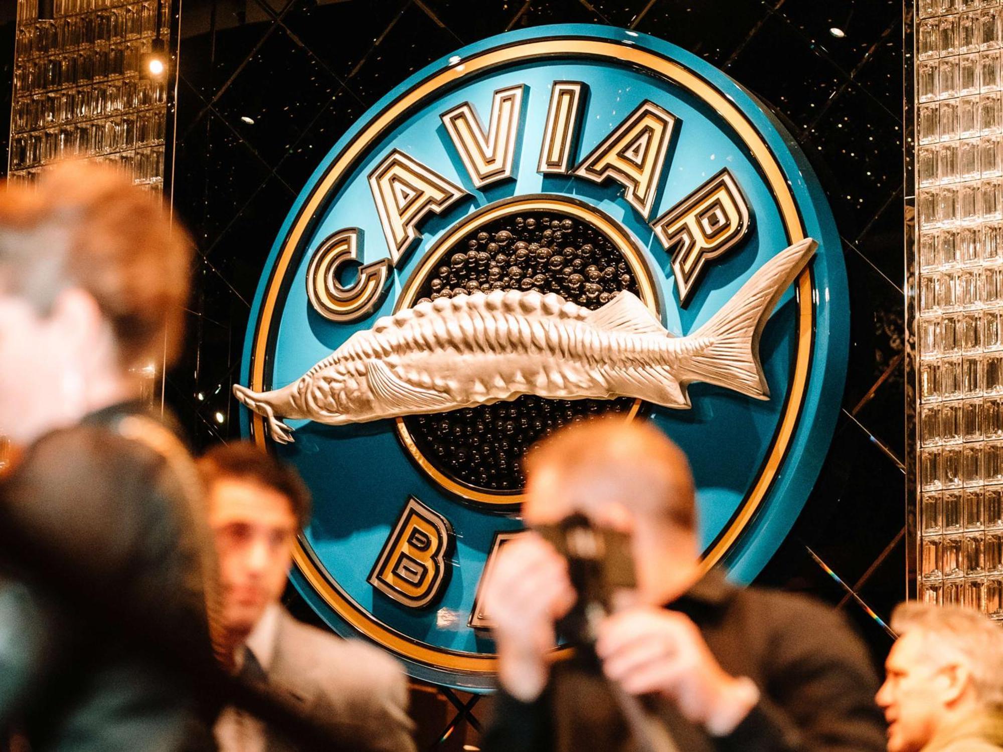 라스베이거스 힐튼 앳 리조트 월드 외부 사진 Caviar Bar